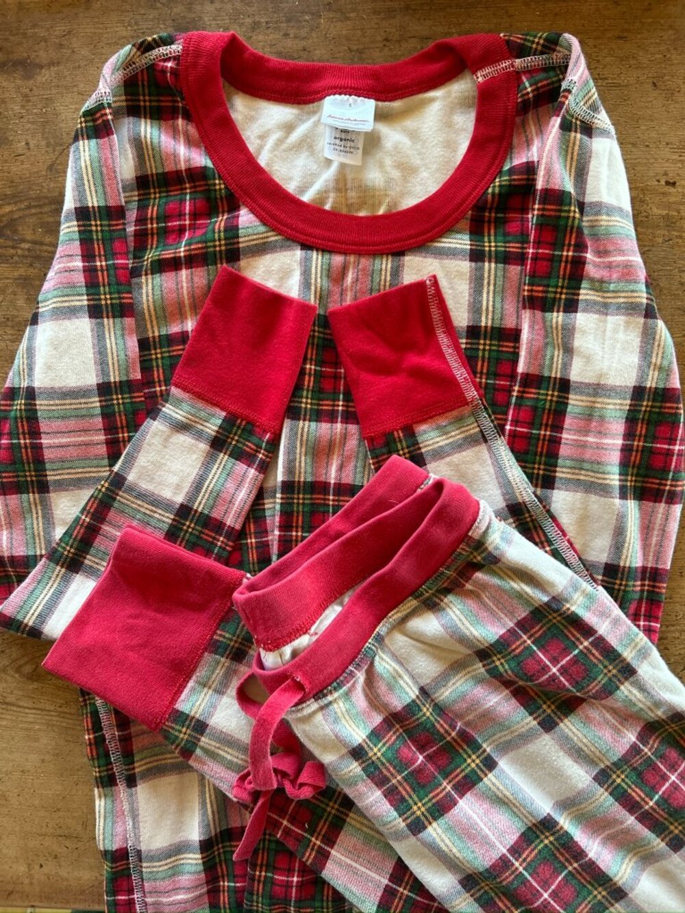 Hanna Andersson Plaid pajamas
